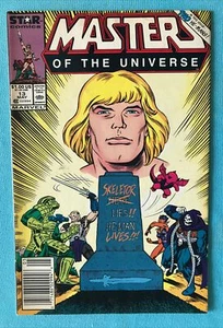 Star Comics Masters of the Universe #13 VF Final Issue 1988 RARE Marvel - Picture 1 of 12