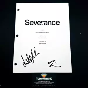 DAN ERIKSON & DICHEN LACHMAN SIGNIERT ABFINDUNG PILOT TV SKRIPT AUTOGRAMM COA - Bild 1 von 2