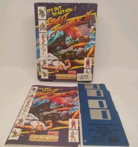 CBM AMIGA STREET FIGHTER II 2 BIG BOX 1992 CAPCOM  US Gold CIB          - Bild 1 von 13