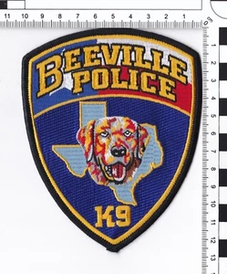 Texas - Beeville TX Police Dept K-9 Patch - Bild 1 von 4