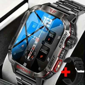 COIUSOR HT29 Smart Watch, LED Flashlight, Fitness, Waterproof, iPhone & Android - Picture 1 of 8