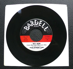 7" Alice Wonder Land - He's Mine - US Bardell - Picture 1 of 1