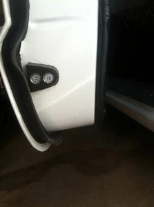 PAIR VW KARMANN GHIA DOOR WEDGE ALL YEARS 56-79 141837277 - Picture 1 of 1