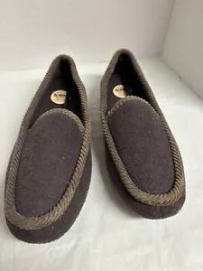 Zapatillas Totes Para Hombre Microterry Mocasín Espuma con Memoria Marrón M 8-9 - Imagen 1 de 5
