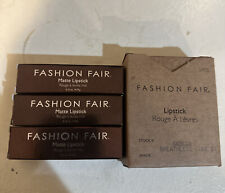 NEW IN BOX - 3 Pieces -  Fashion Fair Matte Lipstick Breathless