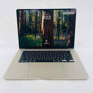 2023 Apple MacBook Air 15.3" M2 10C GPU 3.5GHz 16GB RAM 512GB SSD A2941 - Picture 1 of 9