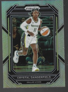2023 Panini Prizm WNBA CRYSTAL DANGERFIELD SILVER PRIZM