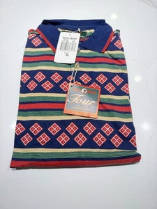 NEW Duck Head Polo Medium 90s Vintage Plaid Short Sleeve Men’s Collared - Picture 1 of 4