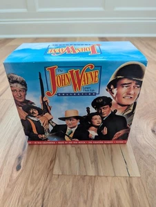 Sealed New John Wayne Movie Larger Than Life Collection VHS Set of 8 The Duke - Picture 1 of 4