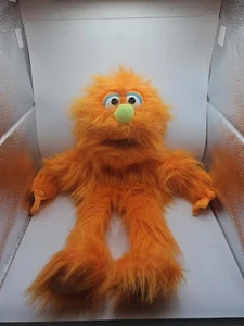 Peluche Silly Puppets 14" Naranja Monstruo Cuerpo Completo Marioneta de Mano - Imagen 1 de 2