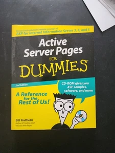 Active Server Pages for Dummies - Paperback By Hatfield, Bill - GOOD - Picture 1 of 1