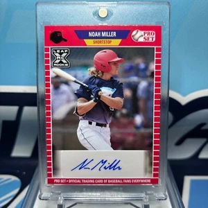 2021 Leaf Pro Set #PS-NM2, NOAH MILLER RC AUTO 🔥🔥🔥 Baseball Autographs Card - Photo 1/2