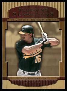 Jason Giambi Oakland Athletics #SS-7 2001 Baseball Card - Picture 1 of 2
