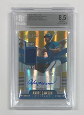 Andre Dawson 2020 Absolute Iconic Ink Materials Spectrum Gold #40 Serially Numbe