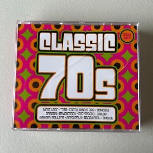 Classic 70s - 5 CD Album Set 2017 SONY Funky 1970s Pop Rock Disco Ram Jam Toto