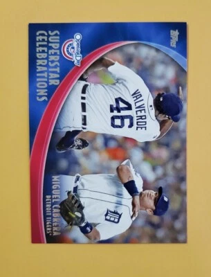 2012 Topps Opening Day Superstar Celebrations Miguel Cabrera #SC-15 Detroit - Image 1 of 3