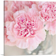 ARTCANVAS œillet rose décoration d'intérieur toile carrée imprimé art