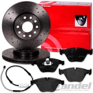 brembo GELOCHTE BREMSSCHEIBEN 330mm + BELÄGE VORNE passend für BMW 3er E90-E93 - Afbeelding 1 van 5