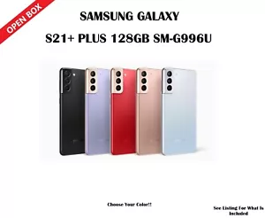 Samsung Galaxy S21+ Plus 5G SM-G996U 128 GB totalmente desbloqueado ATT TMobile Verizon - Imagen 1 de 8