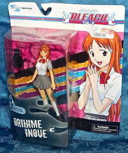 Figura Shonen Jump Bleach Orihime Inoue nueva difícil de encontrar nueva sellada y juguete para gato negro raro - Imagen 1 de 3