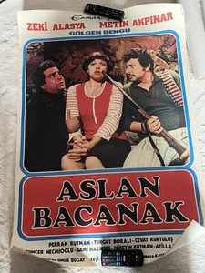 Aslan Bacanak Film Afisi Zeki alasya metin Akpinar - Bild 1 von 1