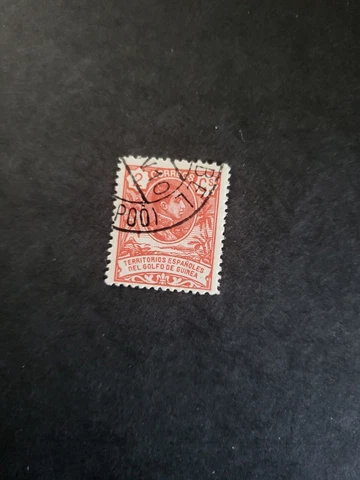 Stamps Spanish Guinea Scott 86 used Cover