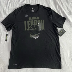 Nike Lebron Dri-fit Long Live The King Basketball Tee CD0969-010 Men Sz XL NWT - Picture 1 of 10