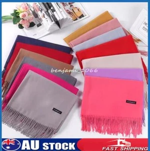 Winter Scarf Cashmere Pashmina Shawl Women Long Large Soft Wool Wrap Warm Thick - Picture 1 of 26