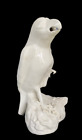 CHINESE BLANC DE CHINE WHITE PORCELAIN FIGURE OF A BIRD W/ OCTOPUS STAMPED CHINA