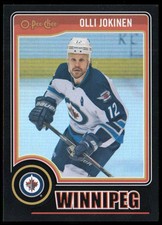 2014-15 O-Pee-Chee Black Rainbow #25 Olli Jokinen - NM-MT