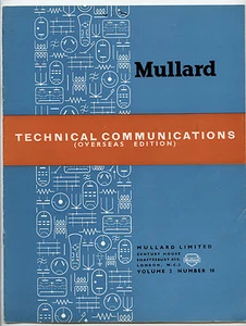 MULLARD - TECHNICAL COMUNICATIONS - VOLUME 2 - NUMBER 10 - FEBRUARY 1955 - Imagen 1 de 1