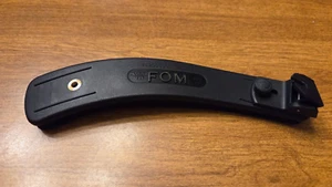 FOM gepolsterte Violine Schulterstütze Zubehör schwarz Größe 1/4" fehlende Teile - Bild 1 von 2