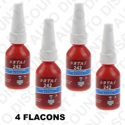 4 Flacons Frein Filet pour plaquette frein POUR RENAULT AUDI SETA SKODA VW OPEL - Photo 1/4