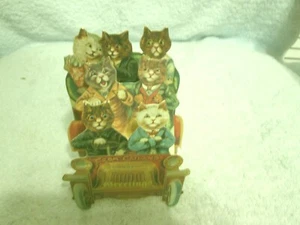 Deko Papier Kätzchen Katzen "Grüße aus dem Katzenland" ohne Umschlag siehe Beschreibung - Bild 1 von 1