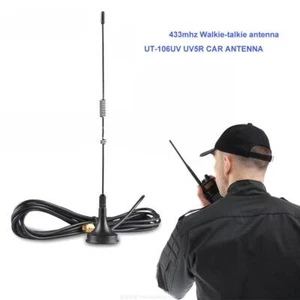 Nagoya UT-106UV SMA-Female Car Magnetic Antenna Dual Band Baofeng HOT P8P4 - Zdjęcie 1 z 9