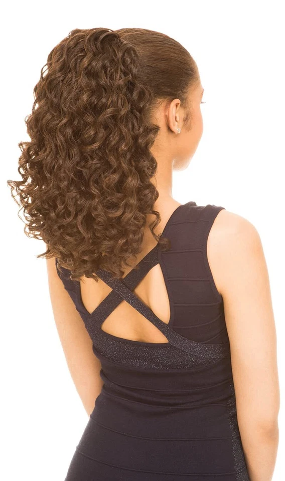 NEW BORN FREE SYNTHETIC DRAWSTRING PONYTAIL LONG LOOSE CURL - 0360 CANDY - Image 1 of 1