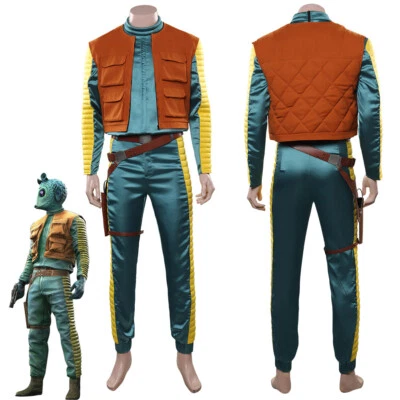 Star Wars: Greedo Cosplay Disfraces Trajes Halloween Carnaval Traje hecho a medida Foto 1 de 4