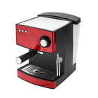 Adler Espressomaschine 15 bar mit Milchaufschumer rot AD 4404r 