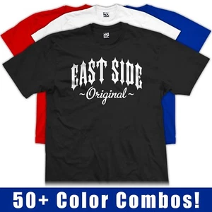Youth East Side Original Outlaw T-Shirt | Born Raised in Eastside Boys Kids Tee - Picture 1 of 52