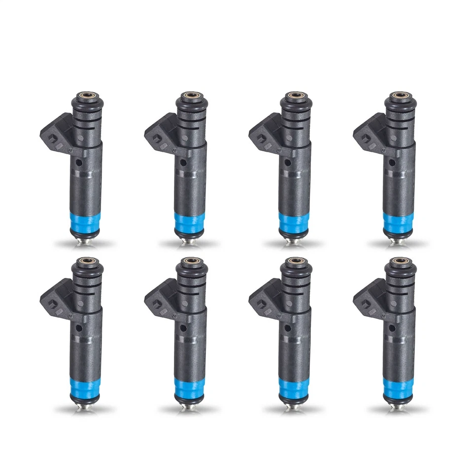 Juego de 8 inyectores de combustible compatibles con Chevrolet 1985-2013 Camaro Corvette Foto 1 de 1