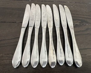 Lot Of 8 Gorham 18/8 Korea Stainless Flatware Dinner Knives - Picture 1 of 6