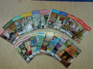 18 COUNTRY LIVING Magazine Back Issues 1996-1998 Holiday Christmas Mixed Issues - Picture 1 of 13