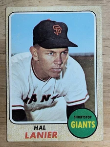 1968 Topps #436 Hal Lanier (VG) - Picture 1 of 2