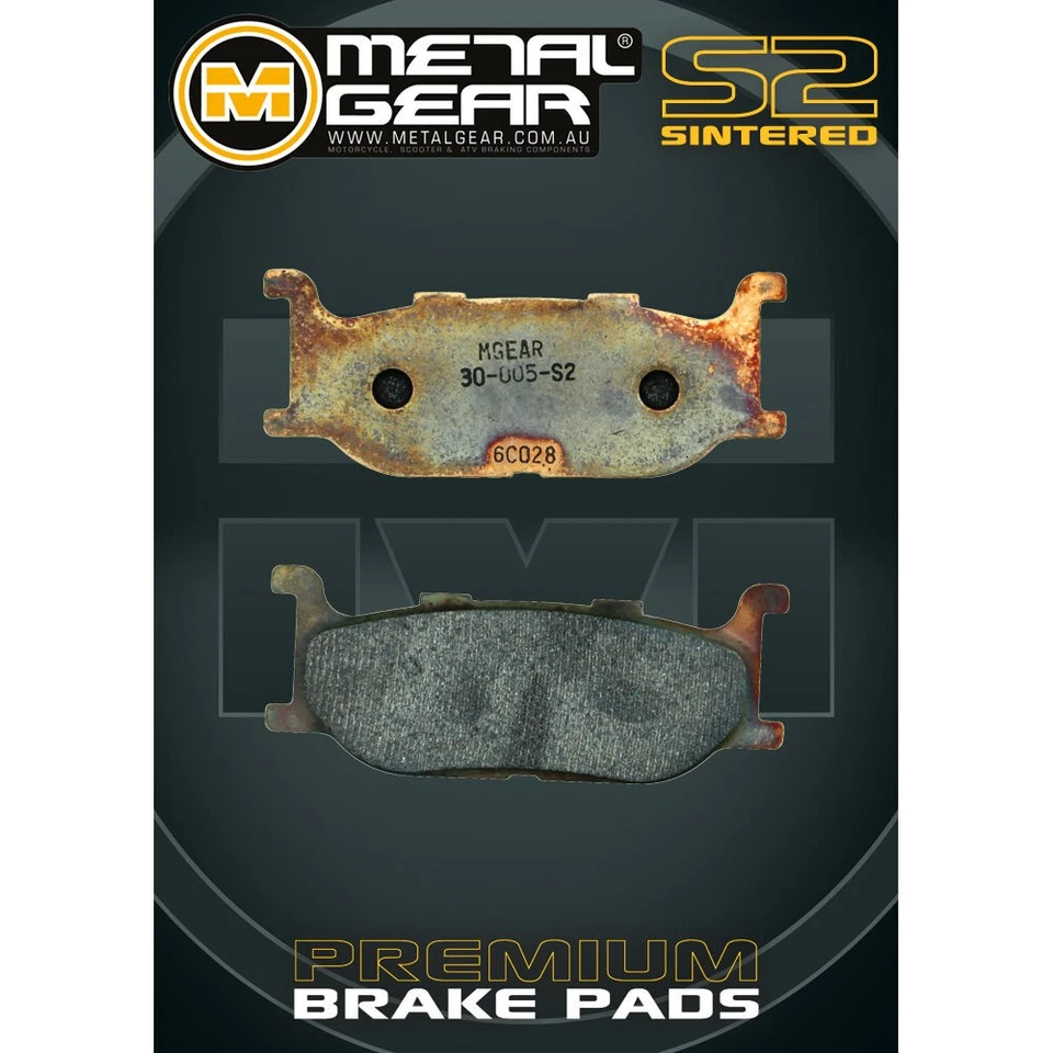 Brake Pads Sintered S2 Front Left or Right for YAMAHA XV 1600 Road Star 2000 Foto 1 de 1