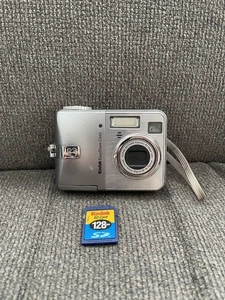 Vintage Kodak EasyShare C340 Digital Camera 5MP Silver 3x Zoom SD Card Included - Picture 1 of 6