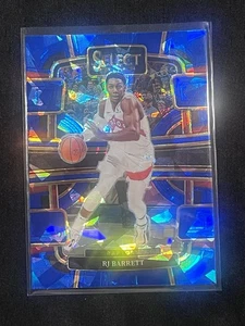2023-24 NBA Panini Select RJ Barrett Blue Cracked Ice #1 Raptors - Bild 1 von 2