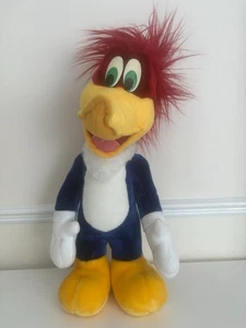 Vintage 1999 Woody Woodpecker Plush Toy Collectible Character Large 20” - Picture 1 of 6