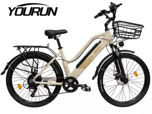 YOURUN 26Zoll Elektrofahrrad E Mountainbike 15AH 500W E-Bike E-City Bike 25 km/H - Bild 1 von 12