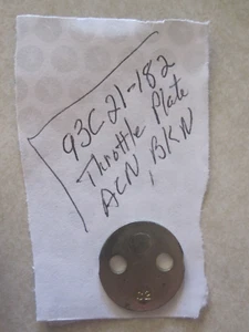 Wisconsin 93C21-182 Throttle Plate 53/64 x 50/64," +/- 1/64 - Picture 1 of 4