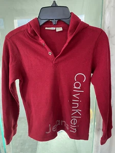 BRAND NEW!! CUTE & COMFORTABLE!! CALVIN KLEIN SWEATSHIRT AGE 5-6 - Picture 1 of 5